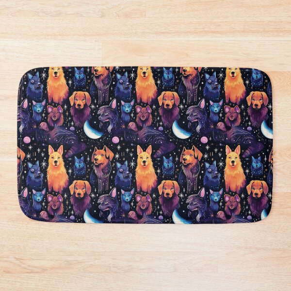 Item preview, Galactic Glam: Cosmic Dogs Pattern designed and sold by Digi-Artsy.
