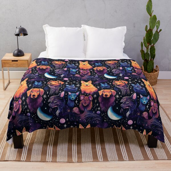 Item preview, Galactic Glam: Cosmic Dogs Pattern designed and sold by Digi-Artsy.