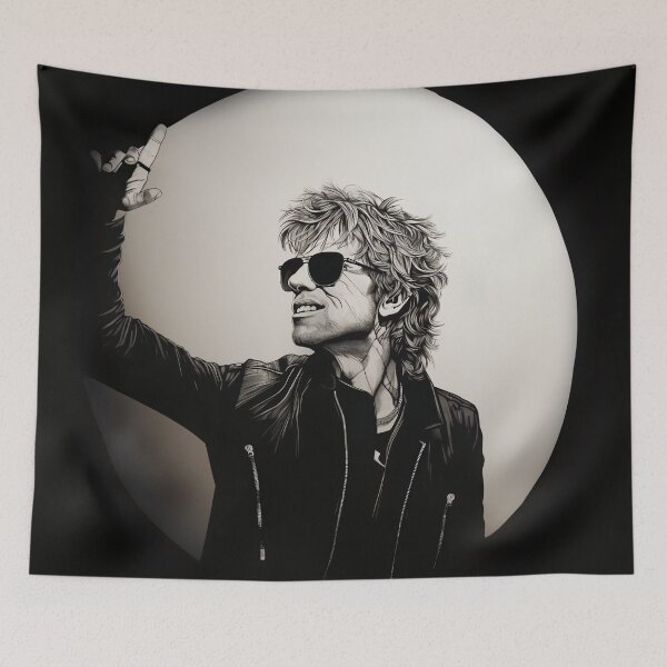Item preview, Bon Jovi Lookalike 2 Vectorized designed and sold by fjeddik.