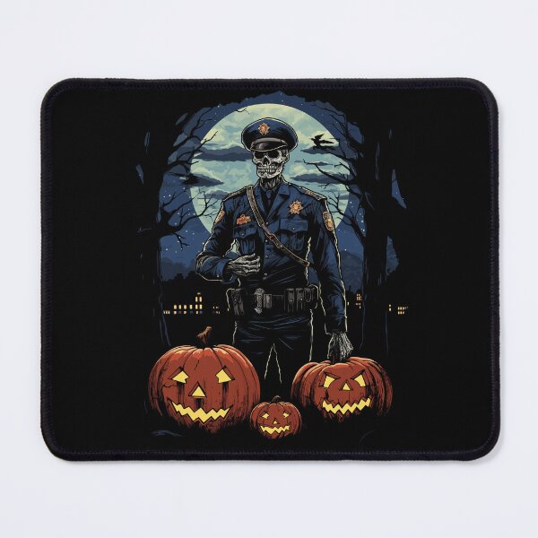 Item preview, Creepy Zombie Cop Undead Police Halloween Officer designed and sold by NoLimit-Merica.