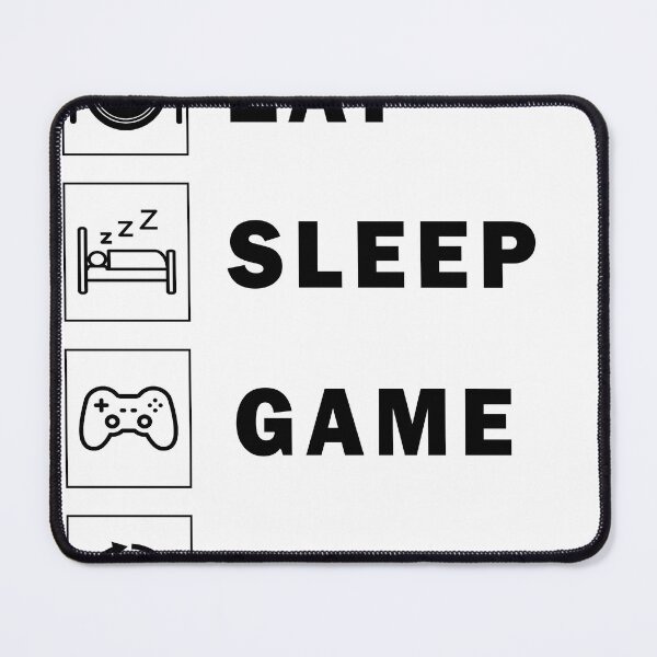 Item preview, Eat, Sleep, Game, Repeat designed and sold by TeeMaster21.