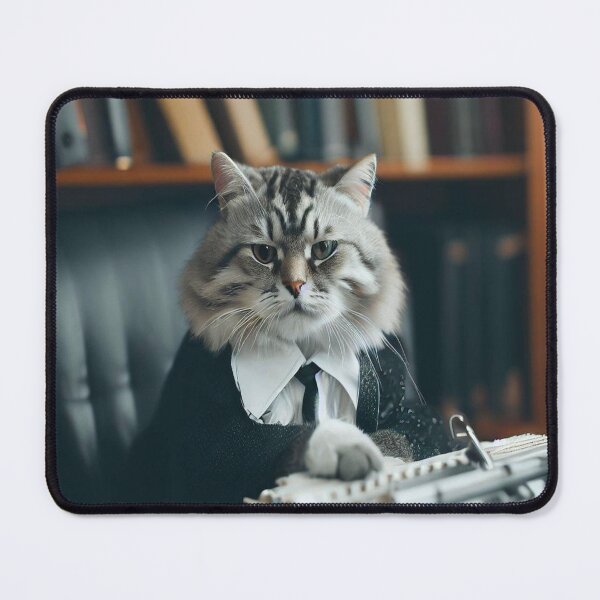 Item preview, office cat designed and sold by MELPDesign.