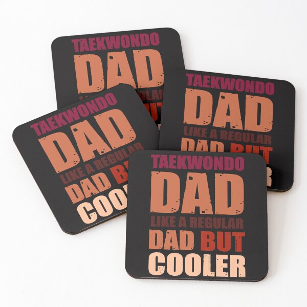 Item preview, Taekwondo Dad is cooler designed and sold by UMI BLOOM.