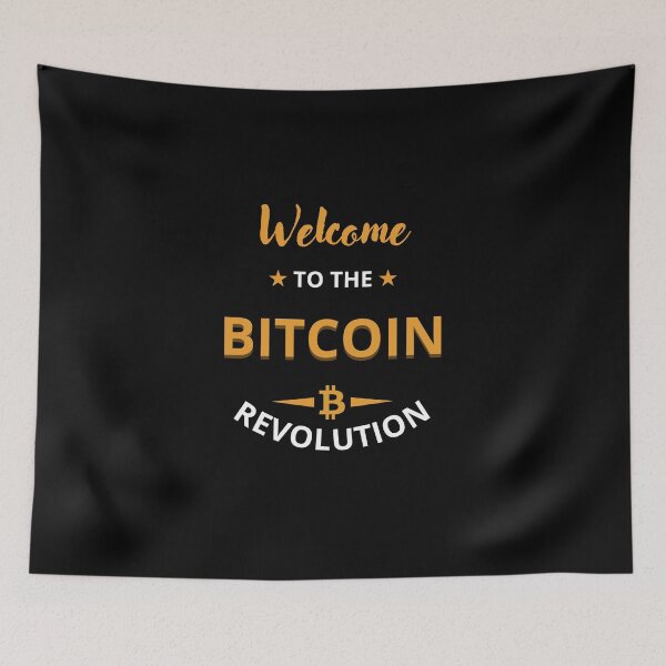 Item preview, WELCOME TO THE BITCOIN REVOLUTION! designed and sold by Molic.