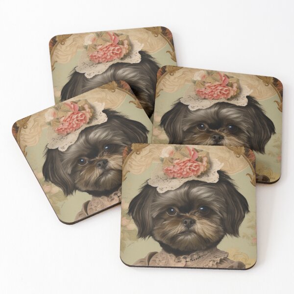 Item preview, Madame Shih-Tzu In Victorian Clothing designed and sold by ZenEverAI.