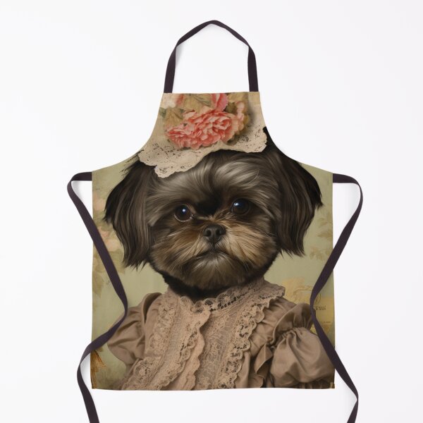Item preview, Madame Shih-Tzu In Victorian Clothing designed and sold by ZenEverAI.