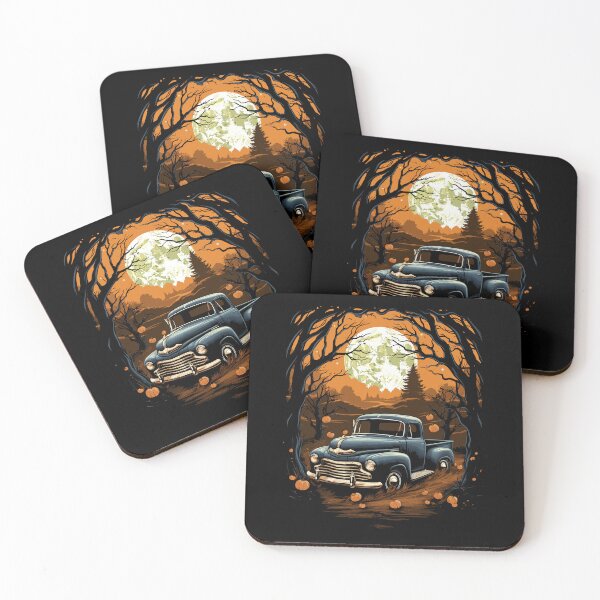 Item preview, Creepy Old Truck Halloween Haunted Classic Truck designed and sold by NoLimit-Merica.