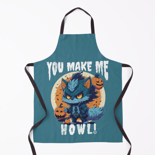 Item preview, Funny Werewolf - Werewolf Halloween - You Make Me Howl! designed and sold by brindled.