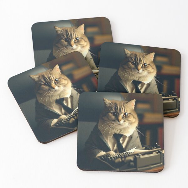 Item preview, office cat designed and sold by MELPDesign.