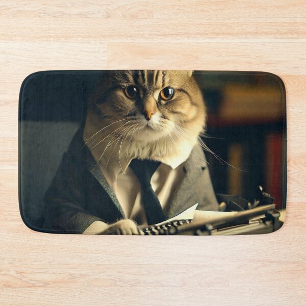 Item preview, office cat designed and sold by MELPDesign.