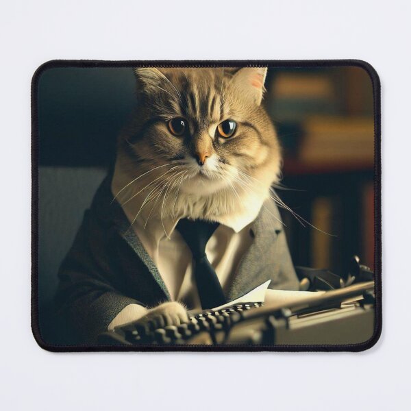 Item preview, office cat designed and sold by MELPDesign.