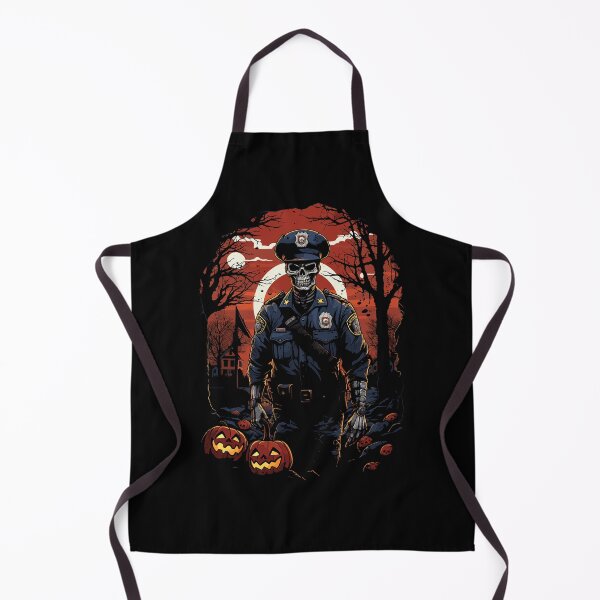 Item preview, Creepy Zombie Cop Undead Police Halloween Officer designed and sold by NoLimit-Merica.