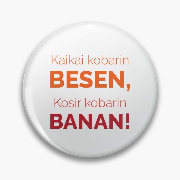 Artikelvorschau, Rot-Orange auf weißem Kaikai-Kobarin BESEN, Kosir-Kobarin BANAN. entworfen und verkauft von Rhodeskip.