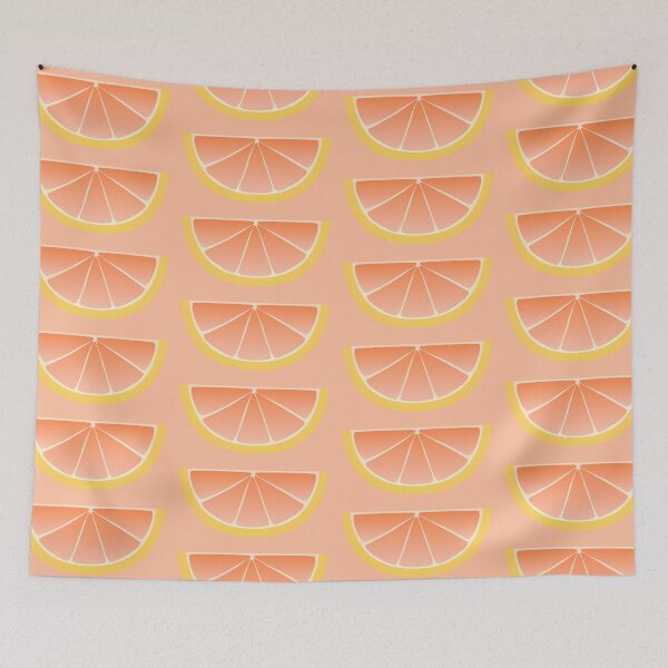 Item preview, Grapefruit Slice - Zesty Citrus Fruit Vibes designed and sold by Alec Morgana.