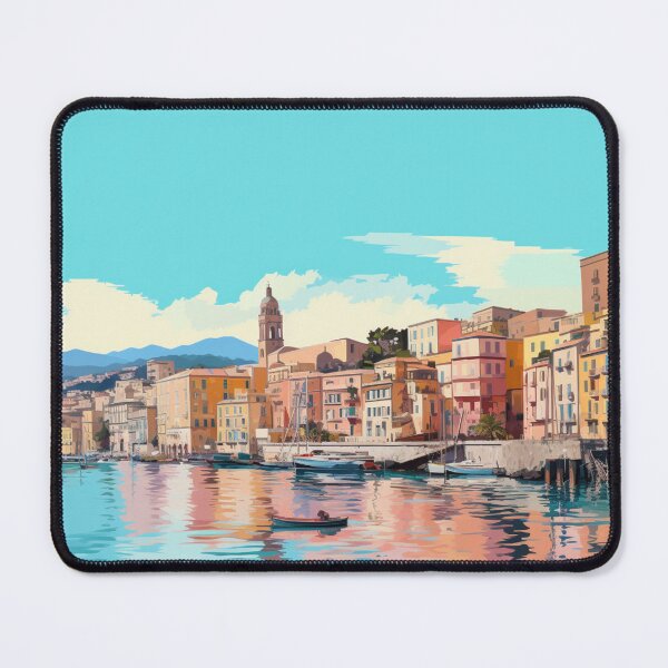 Item preview, A Pop Art Travel Print of Naples - Italy designed and sold by StudioRedKoala.
