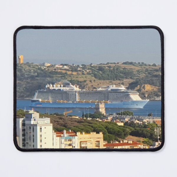 Item preview, cruise in Lisbon. Tagus river. balcony view  designed and sold by Tereza Pilar  Art.