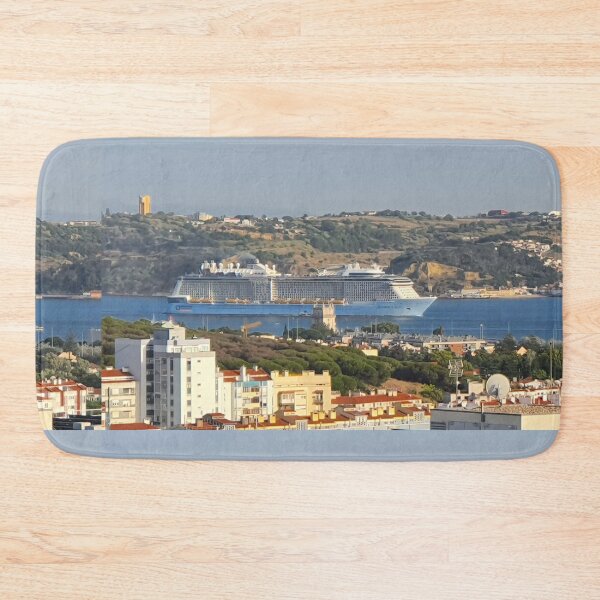 Item preview, cruise in Lisbon. Tagus river. balcony view  designed and sold by Tereza Pilar  Art.