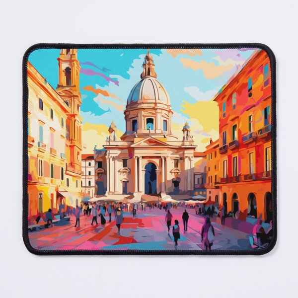 Item preview, A Pop Art Travel Print of Rome - Italy designed and sold by StudioRedKoala.