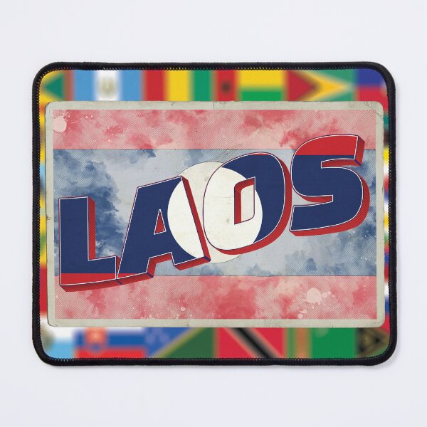 Item preview, Laos Vintage style retro souvenir designed and sold by DeveloperProp0.