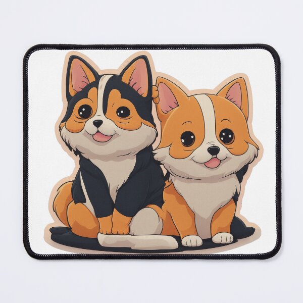 Item preview, Doubly Adorable Two Playful Puppies designed and sold by NidADesign.