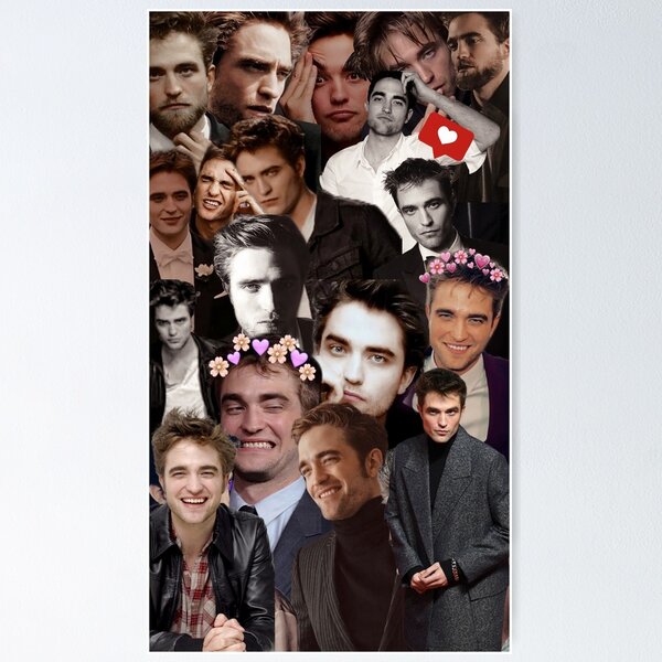 Item preview, Robert Pattinson Photo Collage high quality designed and sold by heavyduck.