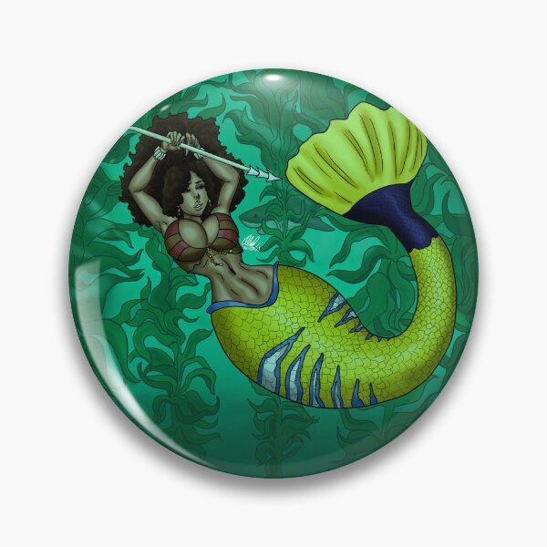 Item preview, Kelp Forest Mermaid designed and sold by OliverIlustra.