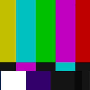Artwork thumbnail, Sheldon Test Pattern Barcode by fit2bread