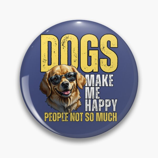 Item preview, Dogs make me happy. People not so much. designed and sold by Gilby-Designs.