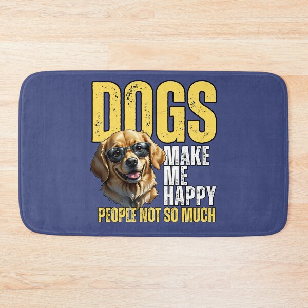 Item preview, Dogs make me happy. People not so much. designed and sold by Gilby-Designs.