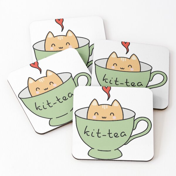 Item preview, Orange Tabby kit-tea designed and sold by BrindleDesigns.