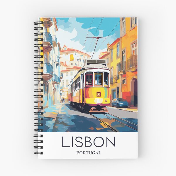 Item preview, A Pop Art Travel Print of Lisbon - Portugal designed and sold by StudioRedKoala.