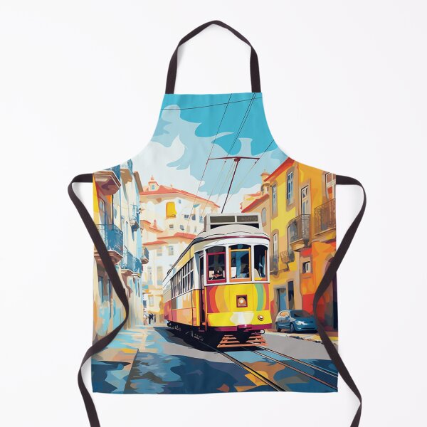 Item preview, A Pop Art Travel Print of Lisbon - Portugal designed and sold by StudioRedKoala.