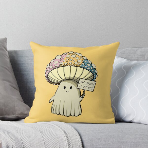 Item preview, Your Gaydar is Correct Pansexual Pride LGBT Mushroom Ghost designed and sold by seeliecastle.