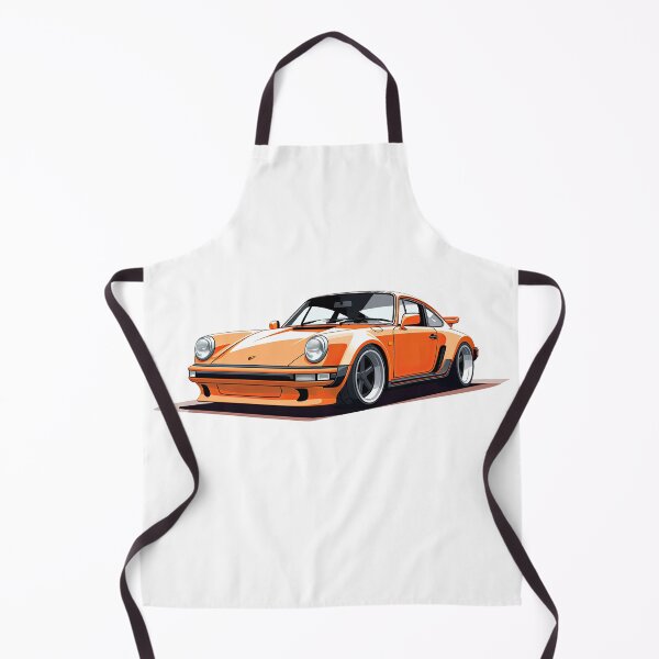 Item preview, Porsche 930 turbo Ilustración naranja designed and sold by blackdogshop.