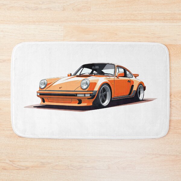 Item preview, Porsche 930 turbo Ilustración naranja designed and sold by blackdogshop.