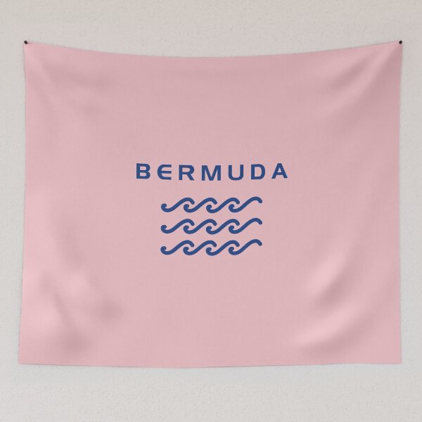 Item preview, Bermuda Triple Ocean Waves Light-Color designed and sold by TinyStarAmerica.