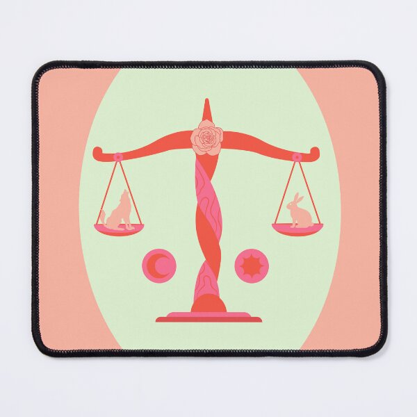 Item preview, Libra Retro Glo Zodiac Design designed and sold by TheVelvetBanana.