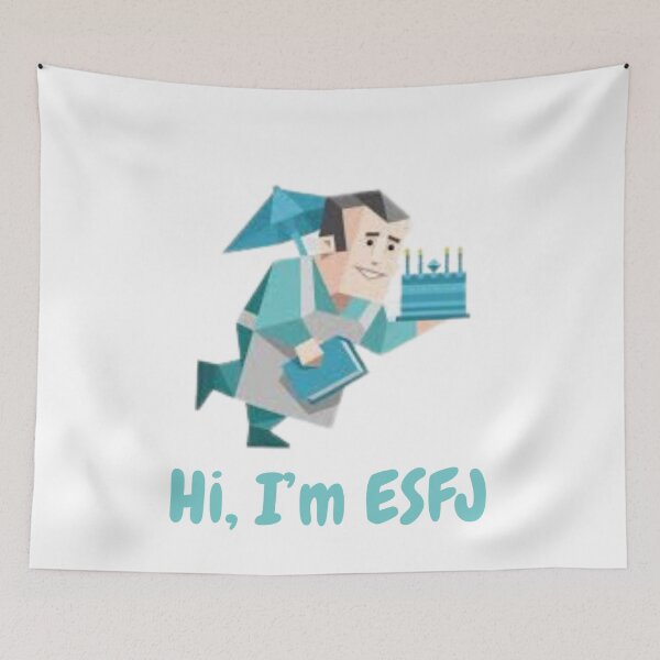 Item preview, Hi, I'm ESFJ designed and sold by audhdmuslimah.