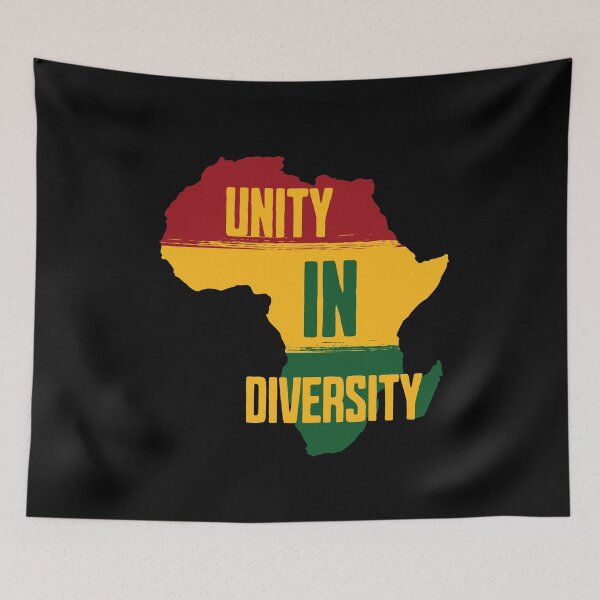 Item preview, "Unity in Diversity" - Black History Month Tee designed and sold by WildWoodWaver.