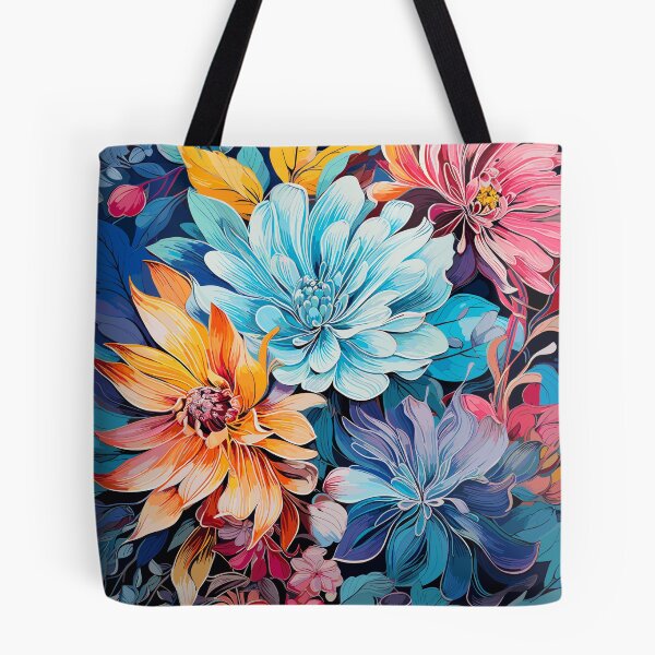 Item preview, Vibrant Floral Harmony designed and sold by TheFrenchVegan.