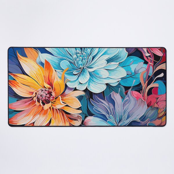 Item preview, Vibrant Floral Harmony designed and sold by TheFrenchVegan.