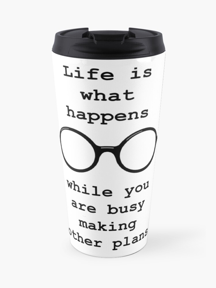 John Lennon quote - Life is what happens John Lennon quote - Life is what happens