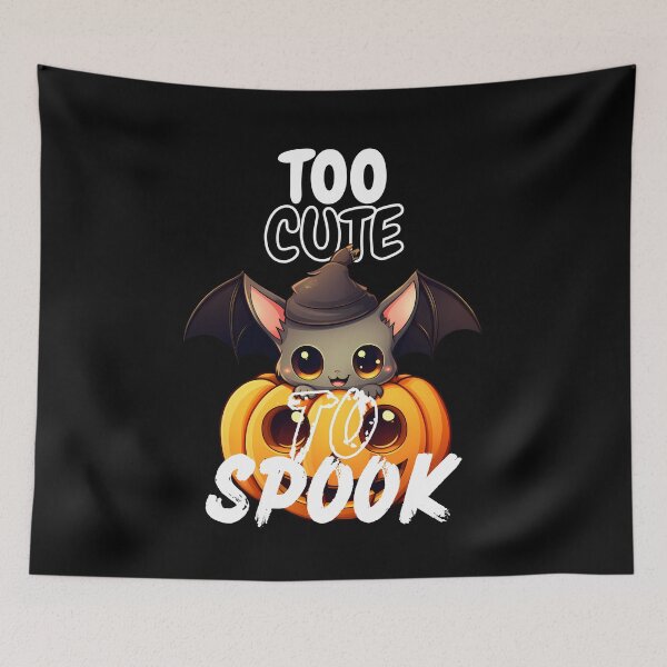 Item preview, Kawaii Halloween Bat - Too cute to Spook designed and sold by Vansky-Art.