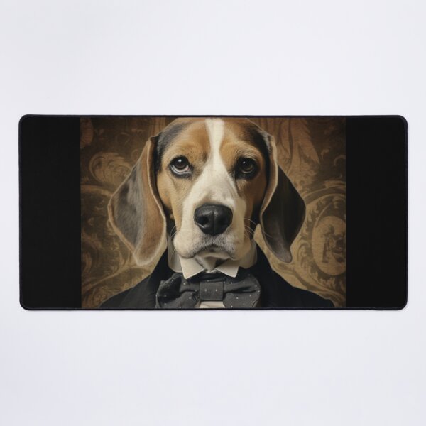 Item preview, Gentleman Beagle Wearing Victorian Clothing designed and sold by ZenEverAI.