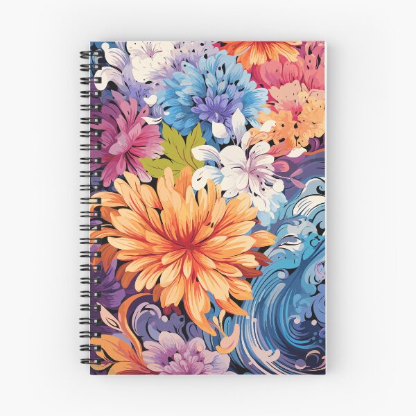Item preview, Contemporary Floral Fusion designed and sold by TheFrenchVegan.