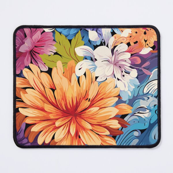 Item preview, Contemporary Floral Fusion designed and sold by TheFrenchVegan.