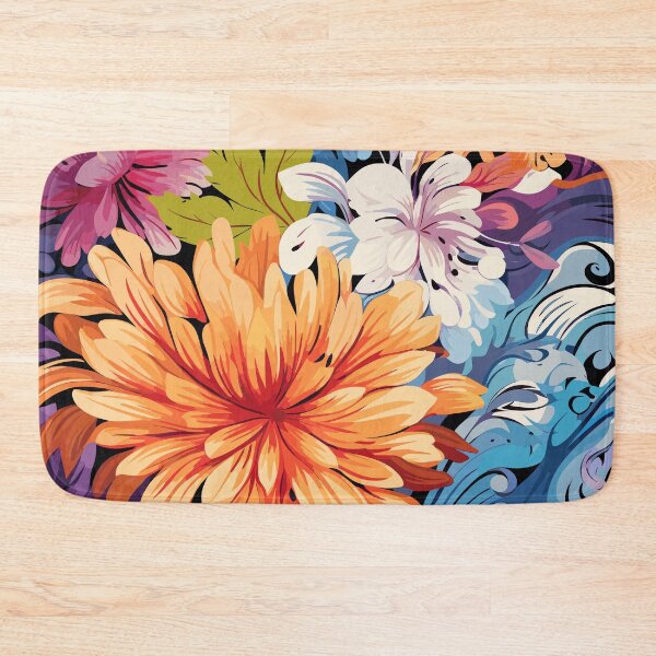 Item preview, Contemporary Floral Fusion designed and sold by TheFrenchVegan.