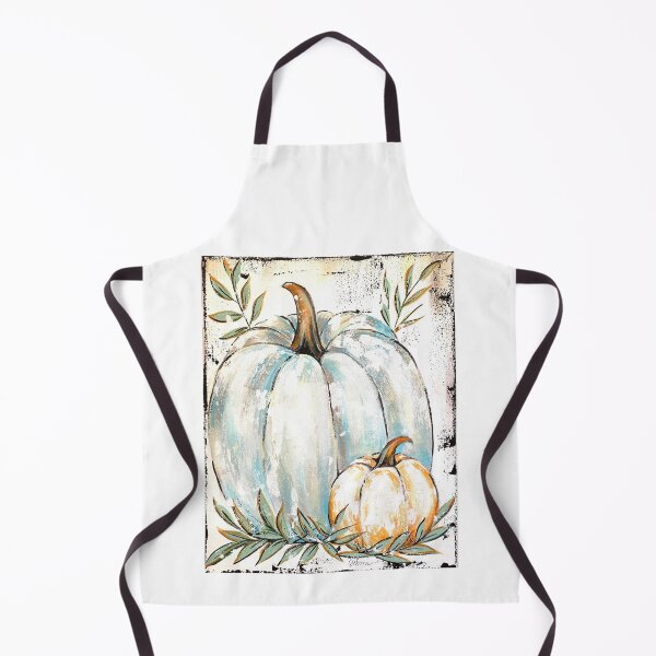 Item preview, Turquoise and Orange Pumpkin Painting  designed and sold by Debora  Lytle.