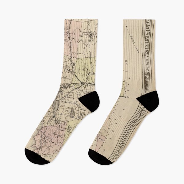 Item preview, Vintage Map of Chittenden County VT (1876) designed and sold by BravuraMedia.