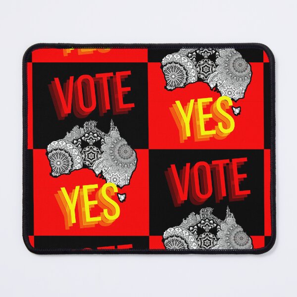Item preview, Vote Yes To The Voice Indigenous Voice To Parliament Contrast Colors Faded Text designed and sold by 3dozecreations.